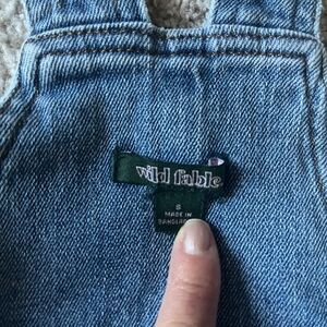 Wild Fable Overalls Zipper Mini Dress